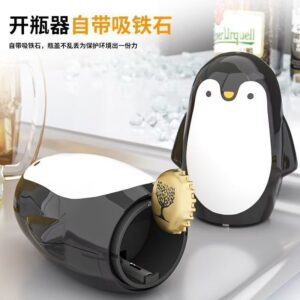 Penguin Pembuka Botol Bir Otomatis/Magnetik